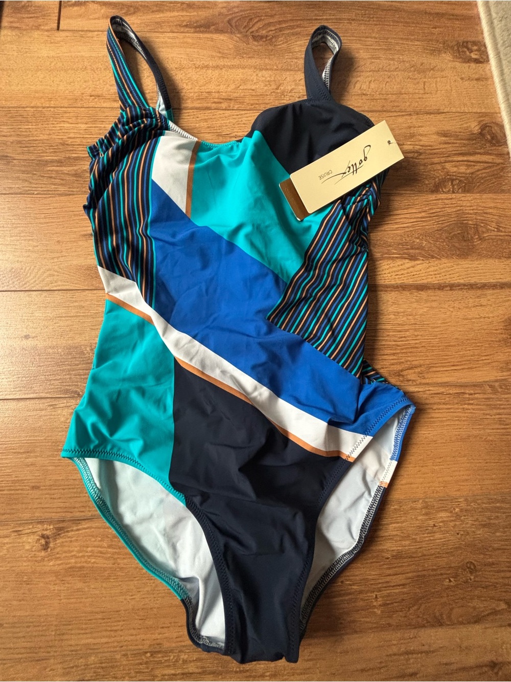 NWT Gottex maritime collection, one-piece swimsuit